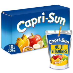 Capri-Sun Boisson multivitaminée Poche 10 x 20 cl