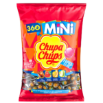 Chupa Chups mini sucettes goûts assortis sachet 360 pièces soit sachet 1.8 kg