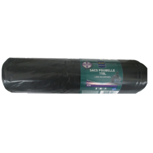 METRO PROFESSIONAL Sac poubelle liens incorporés 110 L x 30
