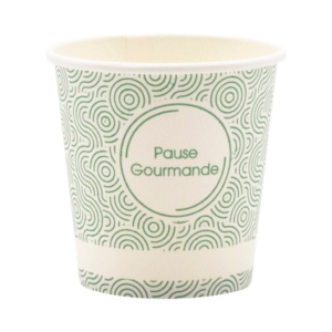 Bfooding Gobelet thermique carton 10 cl x 80