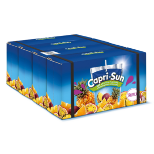 Capri-Sun Tropical 4 packs 10 x 20 cl soit 8 L
