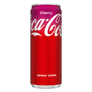 Coca-Cola Cherry boîte slim 33 cl (24 par carton)