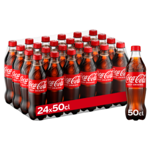 Coca-Cola goût original 50 cl PET (24 par carton)