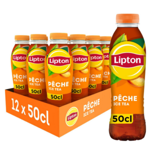 Lipton Ice Tea saveur Pêche RPET 50 cl (12 par carton)