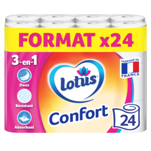 Lotus Papier toilette rouleau x 24