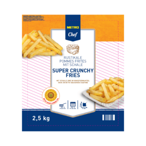 METRO Chef Frites Super Crunchy sachet 2.5 kg