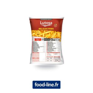 Frites Chef's Excellence 9/9 mm avec peau surgelées – Carton 4 x 2,5 kg