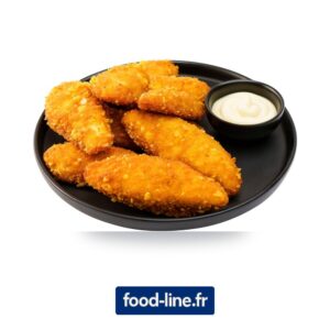 Tenders de poulet Factory surgelés – Carton 10 x 1 kg