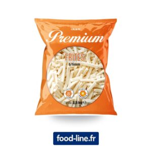 Frites Factory Premium 6/6 mm surgelées – Carton 4 x 2,5 kg
