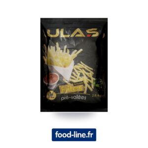 Frites Factory Pré-Salées 6/6 mm surgelées – Carton 4 x 2,5 kg