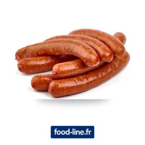Merguez de volaille entières Jouvin surgelées – Carton 4 x 2,5 kg