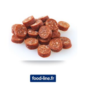 Merguez de volaille tranchées Jouvin surgelées – Carton 10 x 1 kg