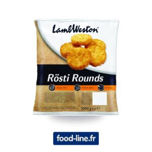 Apéritif Rösti Toasties LambWeston surgelé – Carton 4 x 2,5 kg