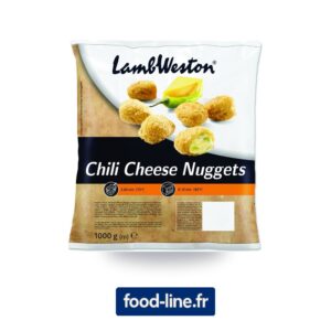 Apéritif Chilli Cheese Nuggets LambWeston surgelé – Carton 4 x 2,5 kg