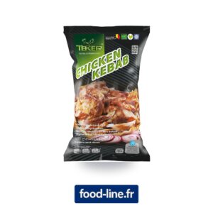 Lamelles de kebab Teker surgelées – Carton 6 x 1 kg